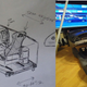 Illustration for article titled Totally amazing home built racing simulator found on Facebook!!!